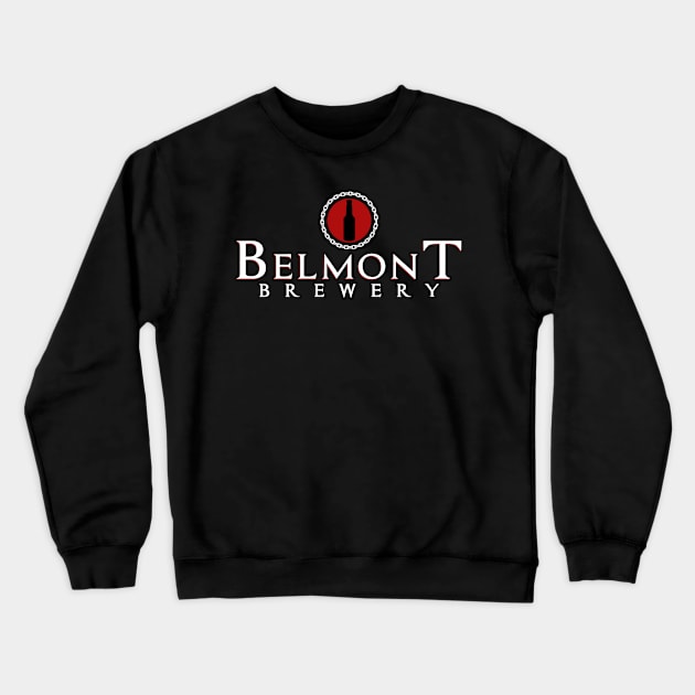 Belmont Brewery Crewneck Sweatshirt by Sterling_Arts_Design